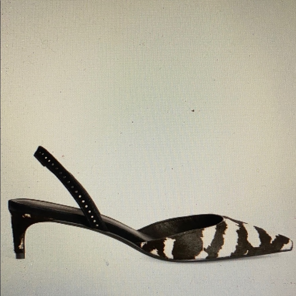 ALLSAINTS MIA LEATHER SLINGBACK SHOES